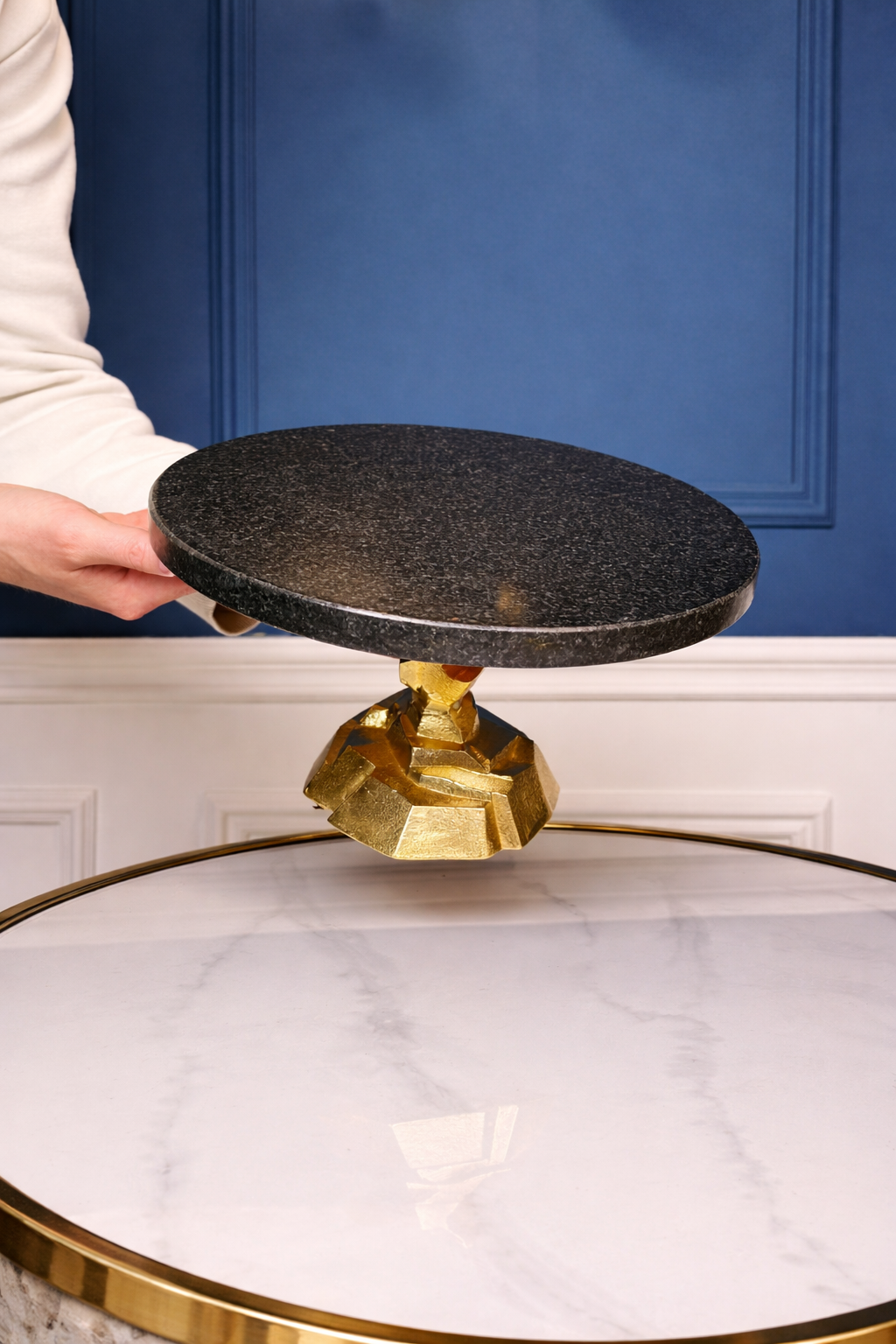 Présentoir Marbre 30 cm