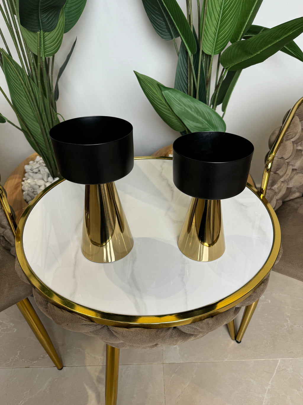 Ensemble Gala en Noire et dorée