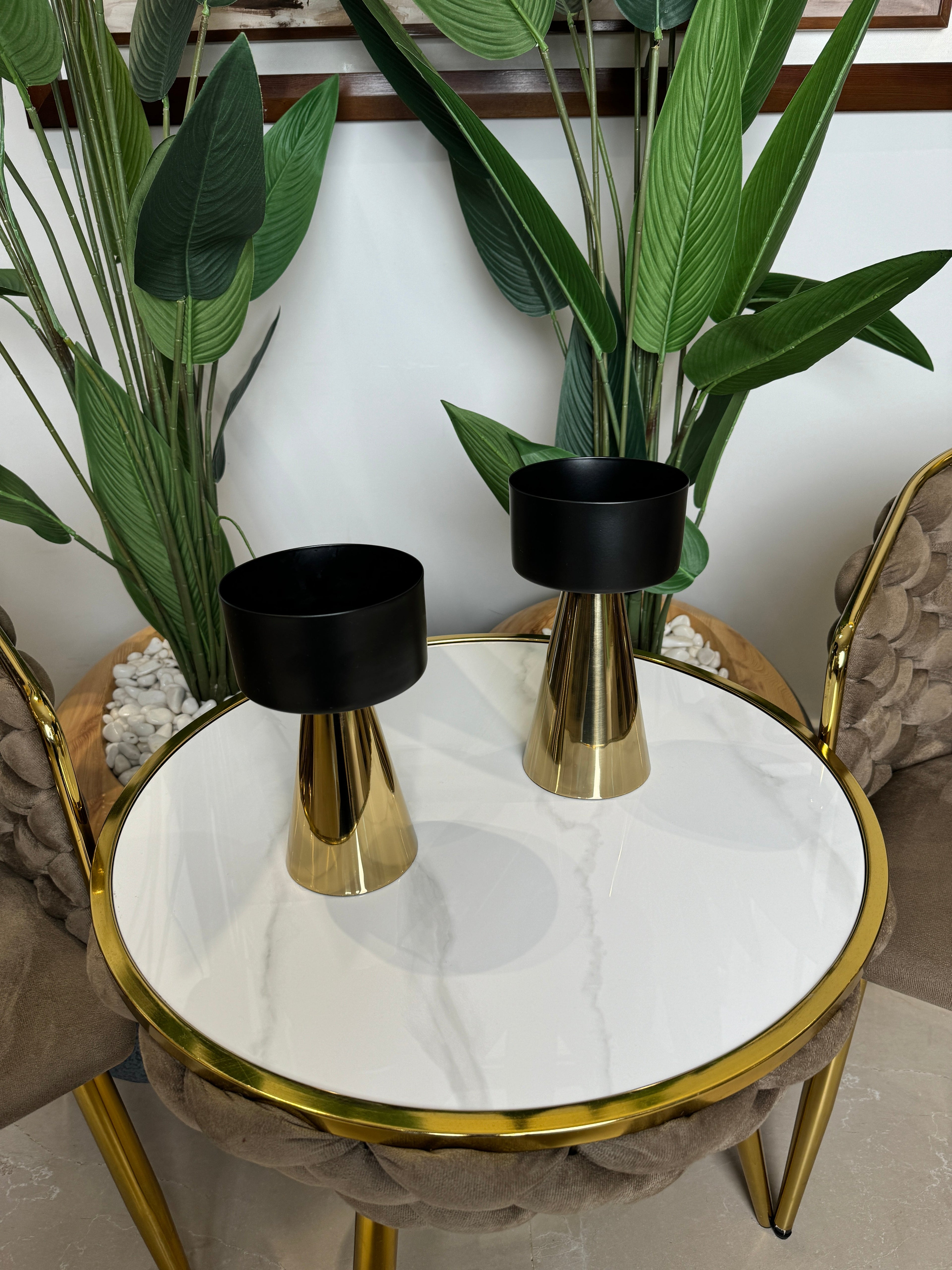 Ensemble Gala en Noire et dorée