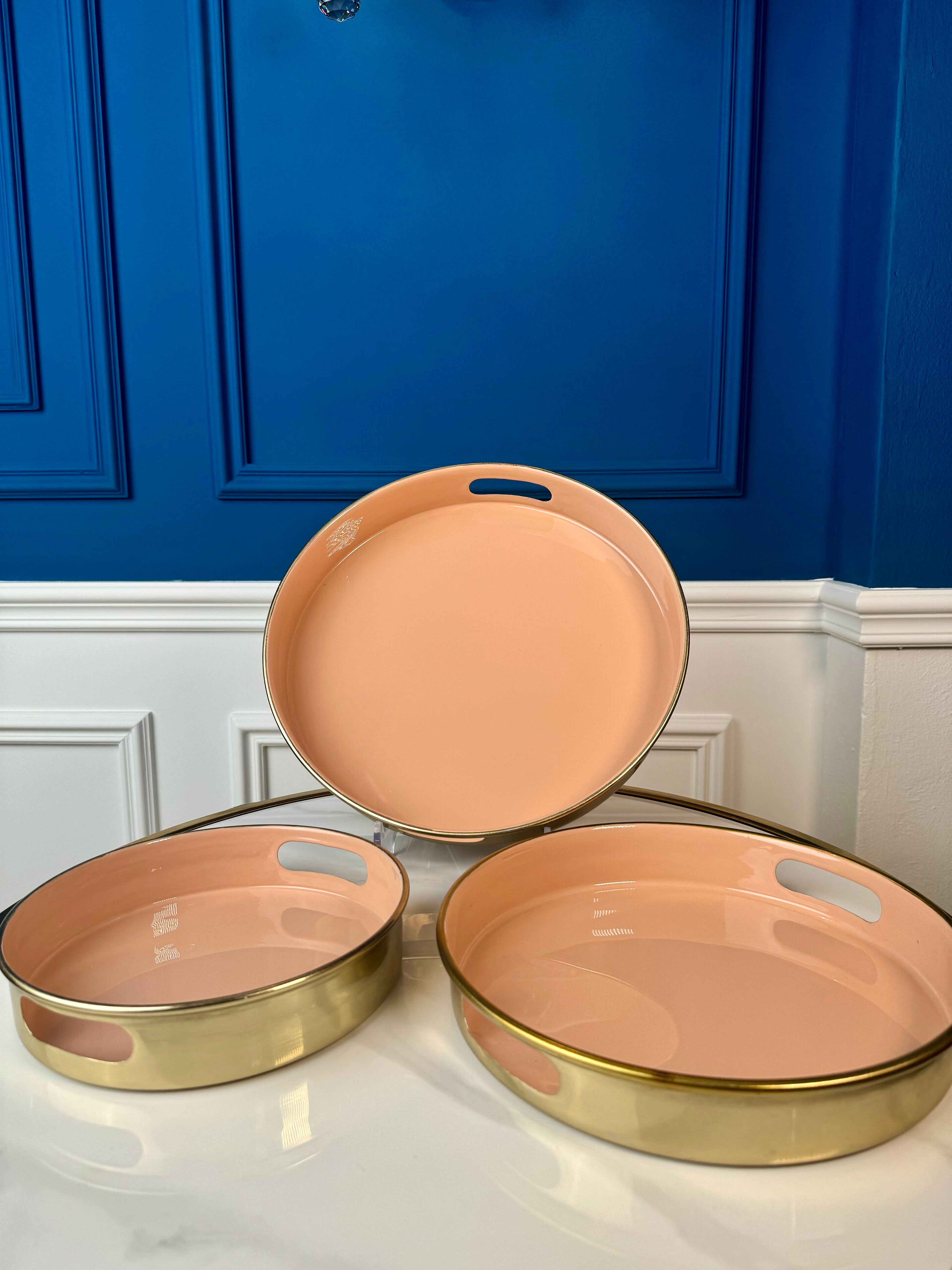 Plateau Luxe Blush & Gold