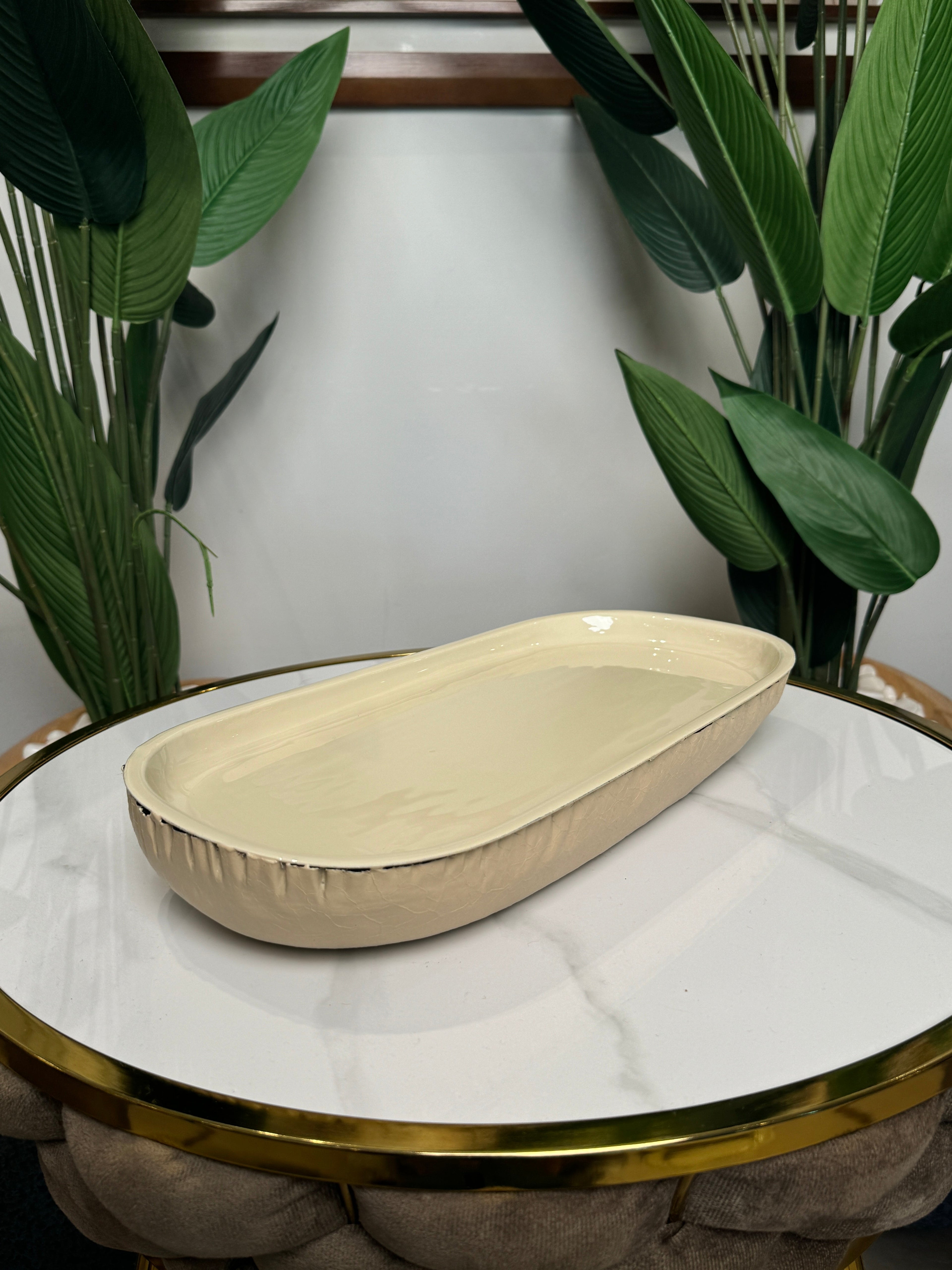 Plateaux décoratifs Biege